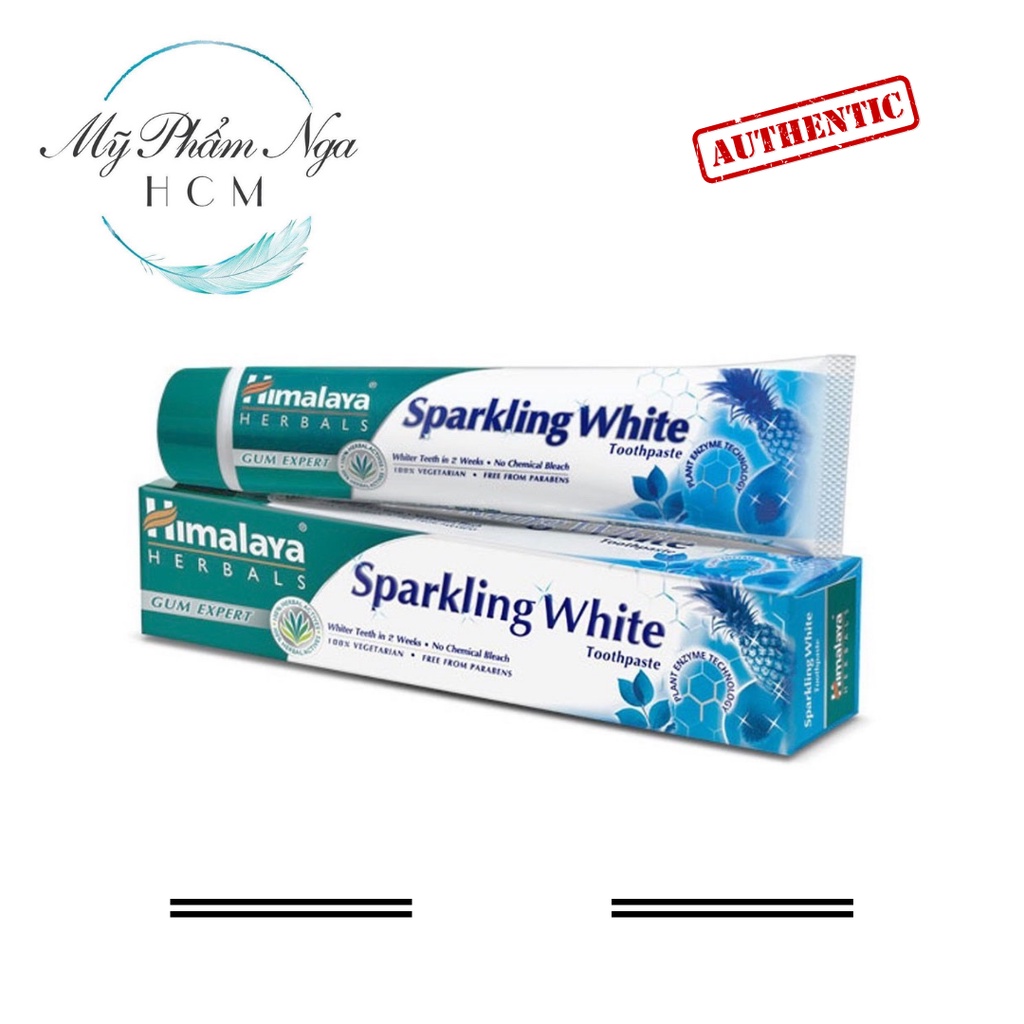 KEM ĐÁNH RĂNG TRẮNG SÁNG HIMALAYA SPARKLING WHITE TOOTHPASTE