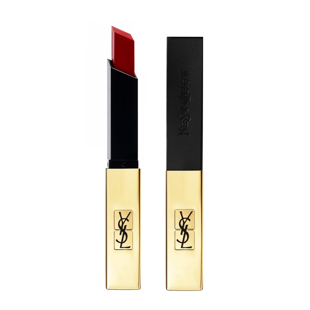Son môi YSL ống nhôm màu vàng đồng nhỏ màu mới 33/ 416/ 32/ 1966/ 21