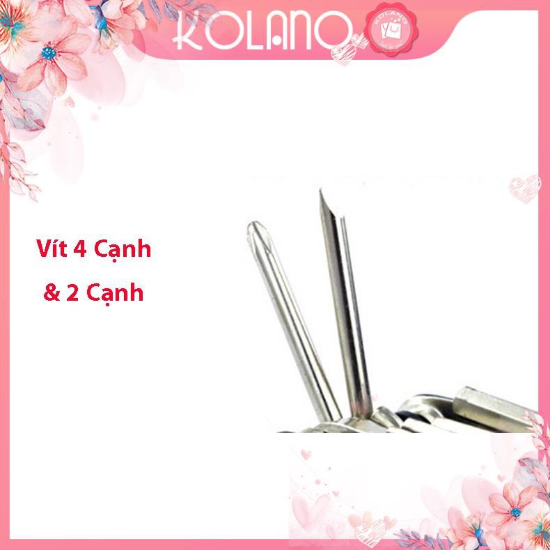 Dụng cụ đa năng KOLANO dụng cụ sửa chữa đồ dùng, xe đạp đa năng 16 món tiện dụng HG-001210