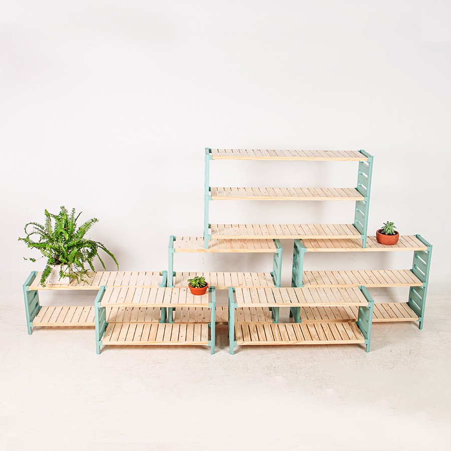 Kệ để giày Đa năng - Kệ Decord - Dễ dàng thiết kế theo ý thích - kích thước 80-100-120 cm- Thích hợp cho căn hộ mới!!!!!