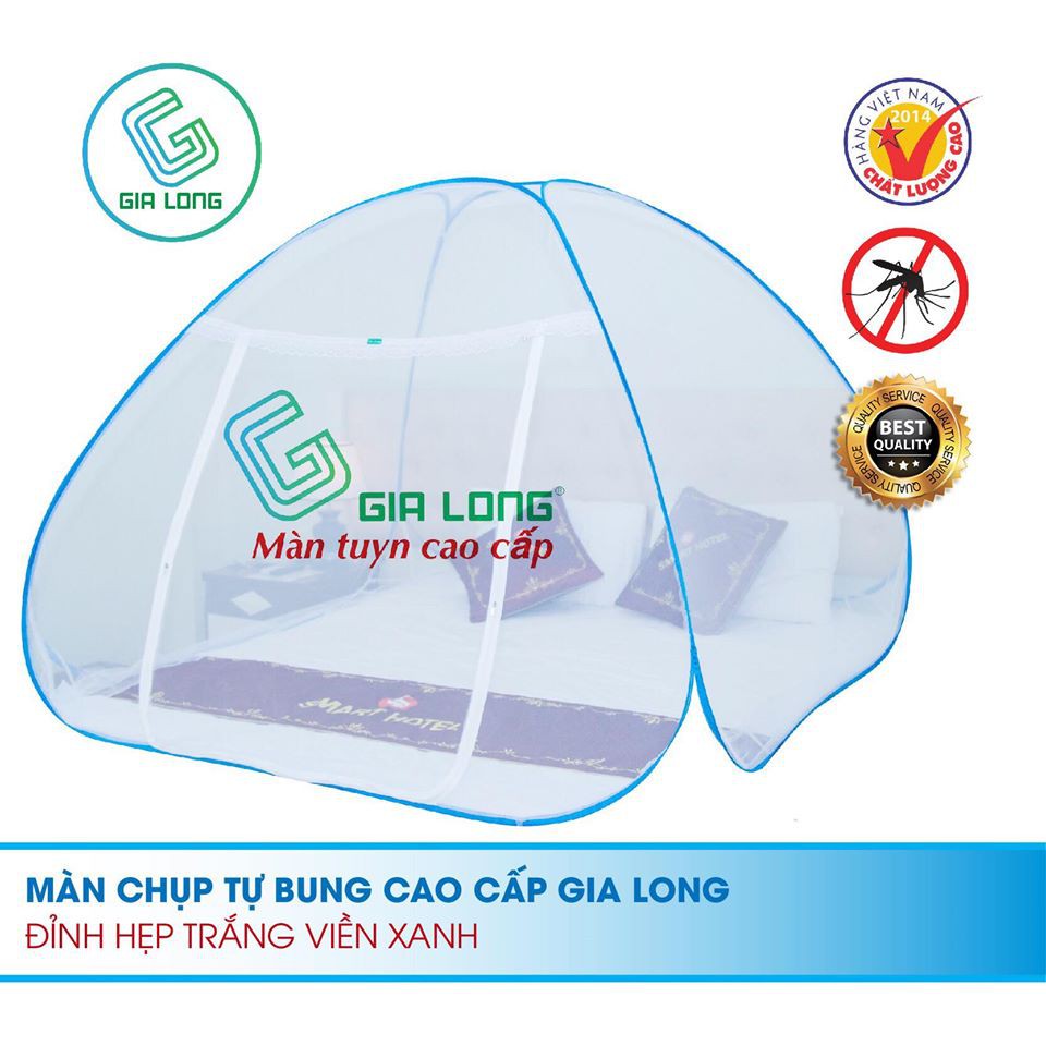 màn chụp gia đình 1m8-2m tự bung chống muỗi hiệu quả