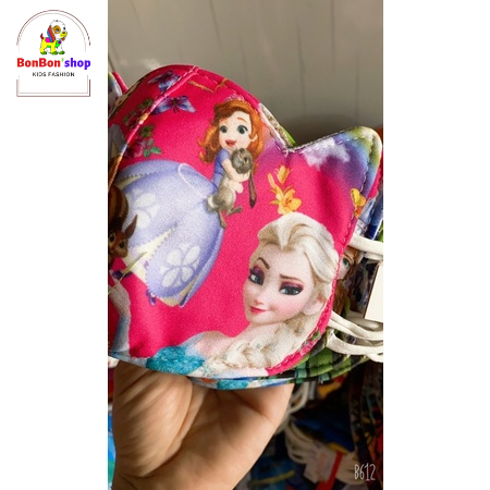 (MAKT04 GIẢM 50%) Khẩu trang cho bé gái, nhiều hình ngộ nghĩnh, nhiều size giá rẻ, 1t-12t