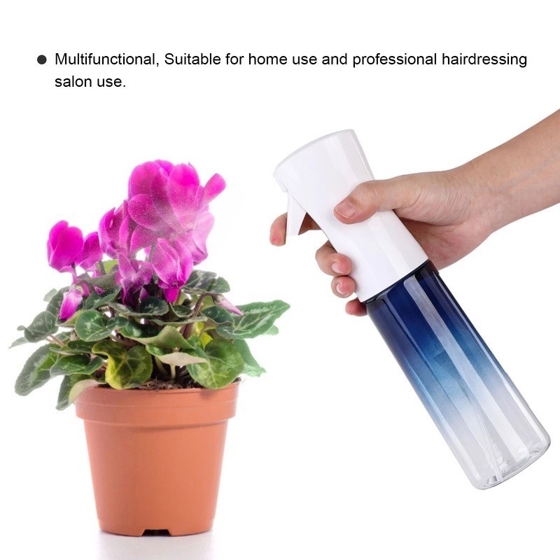 Bình xịt nước tưới cây màu gradient áp suất cao 200/250/300ml chuyên dụng