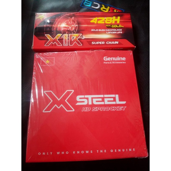 Nhông xích X1R các dòng xe.Exciter 135_150_155_winer_Raider, satria.