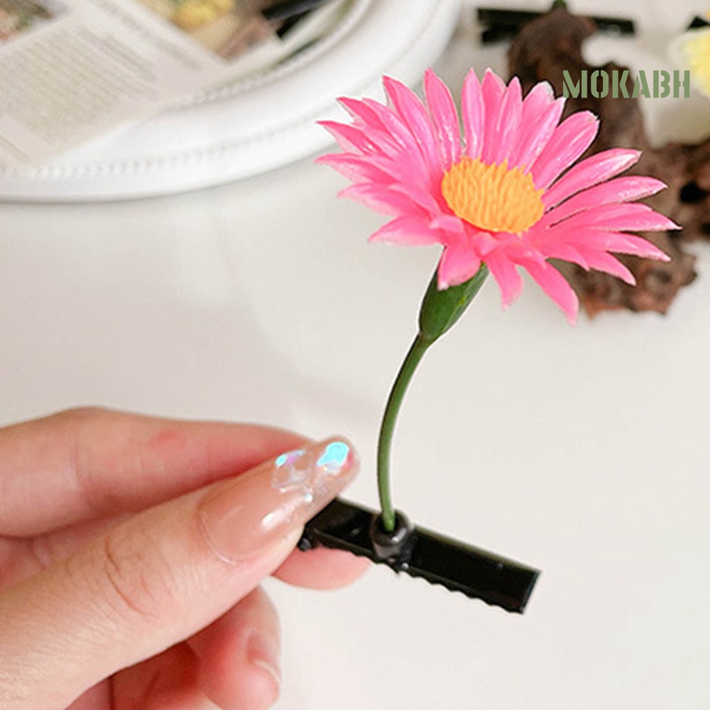 Kẹp Tóc Hình Hạt Đậu Mini Chống Trượt Cho Bé Gái