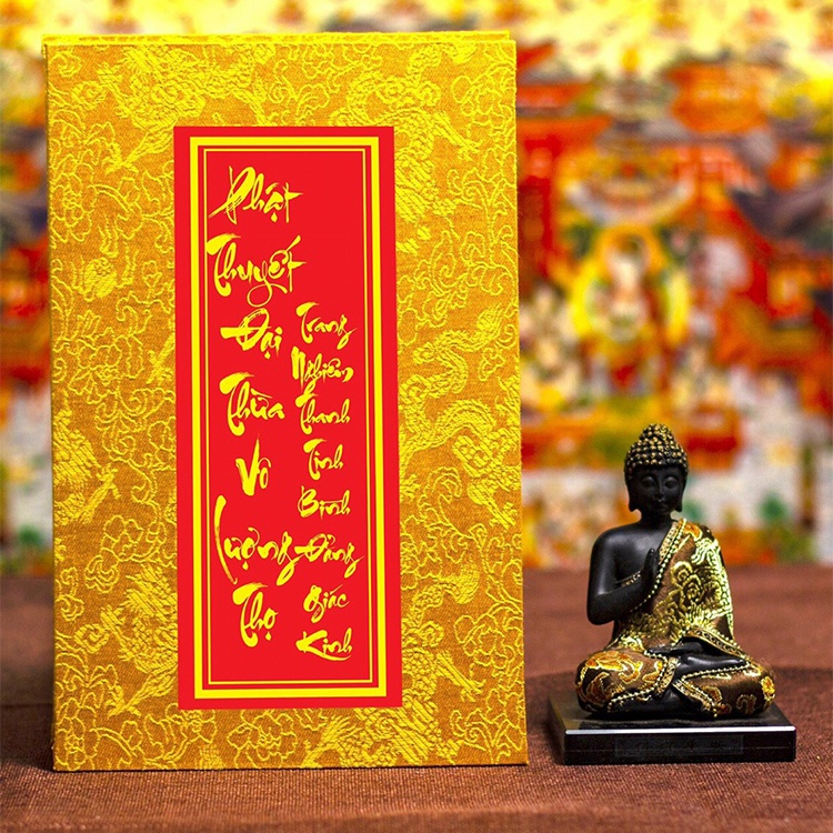 Tập vở chép Kinh Vô Lượng Thọ  Trang Nghiêm Thanh Tịnh Bình Đẳng Giác