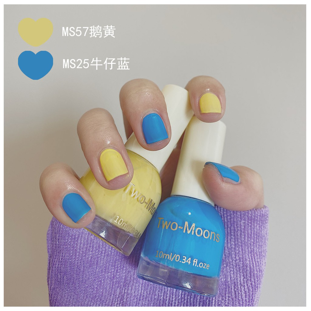 Bộ 2 lọ sơn móng tay nhiều màu tùy chọn