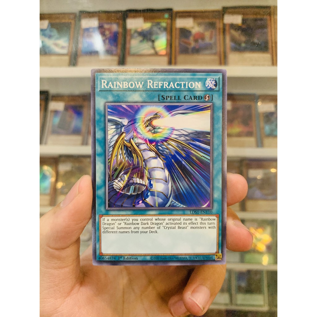 Thẻ Bài Lẻ YugiOh! Mã LDS1-EN110 - Rainbow Refraction - Common - 1st Edition