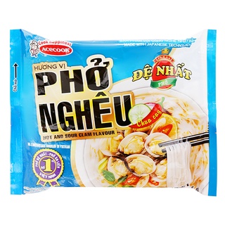 Combo 10 gói phở đệ nhất vị nghêu gói 64g