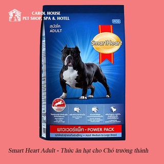 Thức ăn hạt SMART HEART  POWER PACK dành cho Chó Trưởng thành và Chó Con