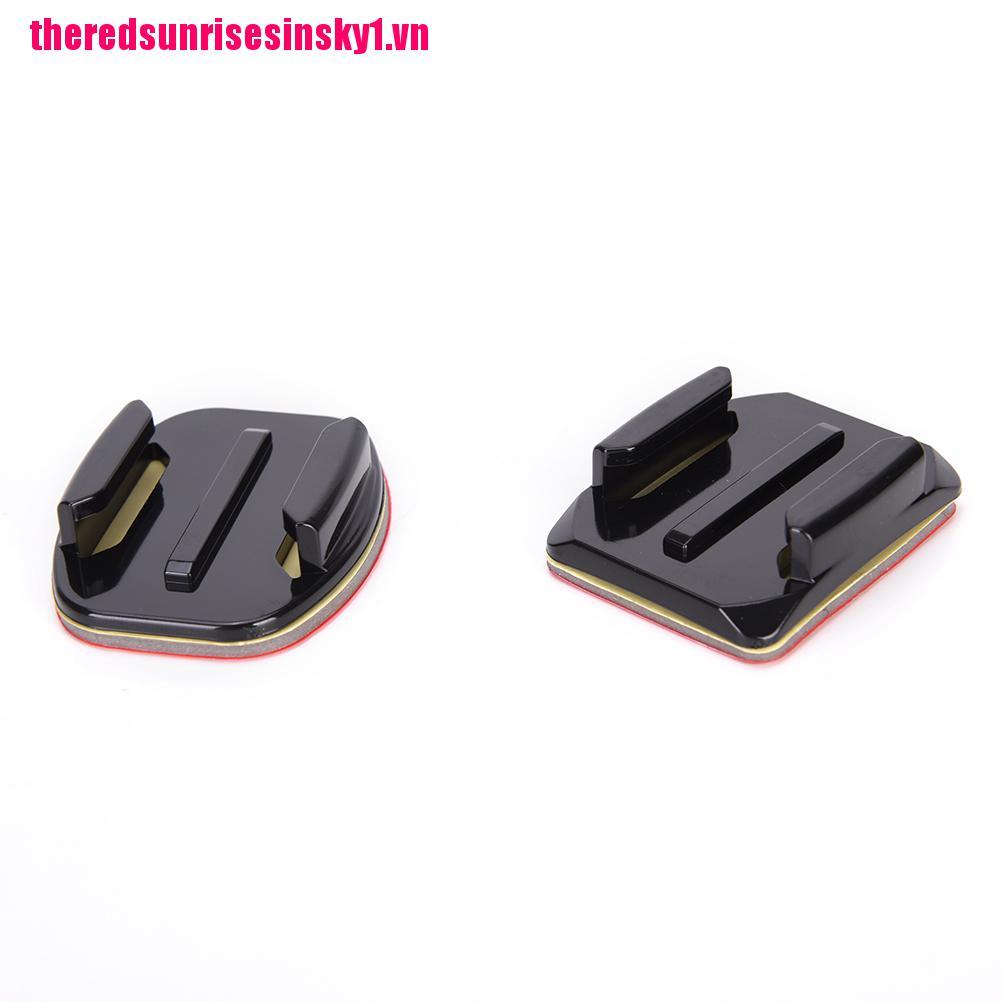 (3C) 8 Miếng Dán Phẳng Gắn Mũ Bảo Hiểm Cho Gopro Hero 5 4 3 + | BigBuy360 - bigbuy360.vn