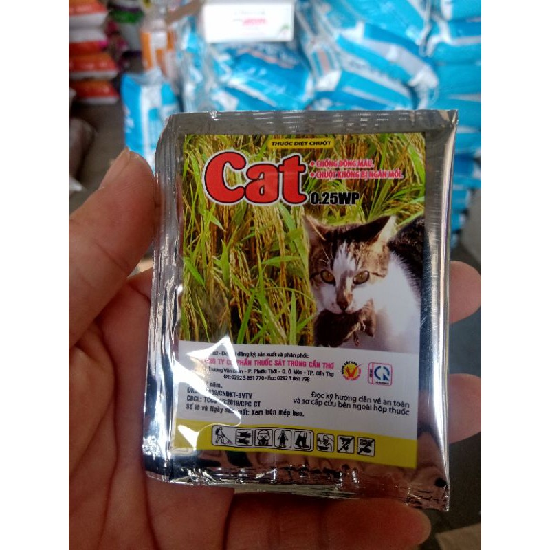 thuốc diệt chuột Cat 0.25WP