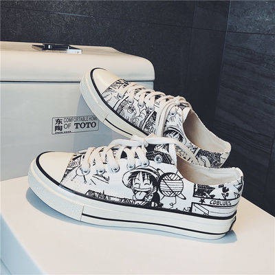 One Piece Canvas Xu hướng Canvas giày nam