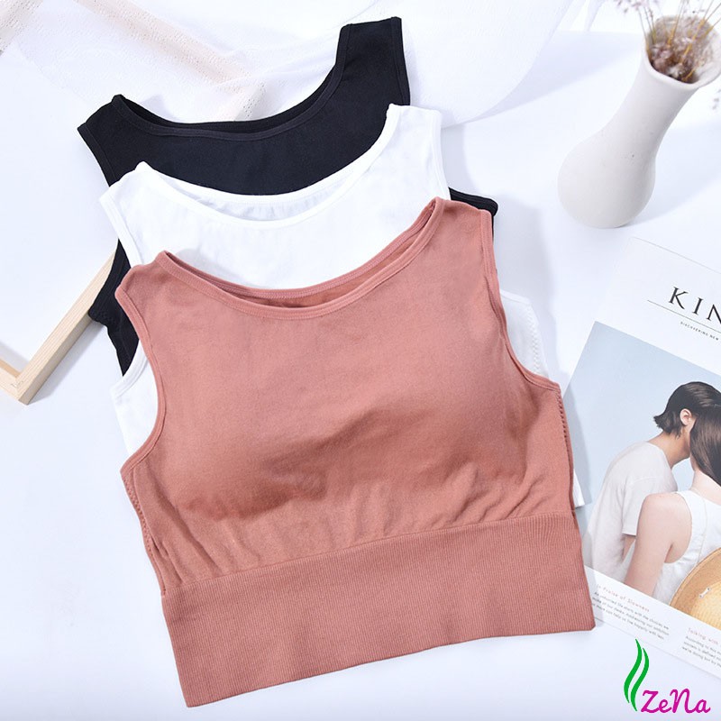 Áo thun ba lỗ croptop, áo tập gym tập yoga aerobic siêu hot ZENA 046 | BigBuy360 - bigbuy360.vn