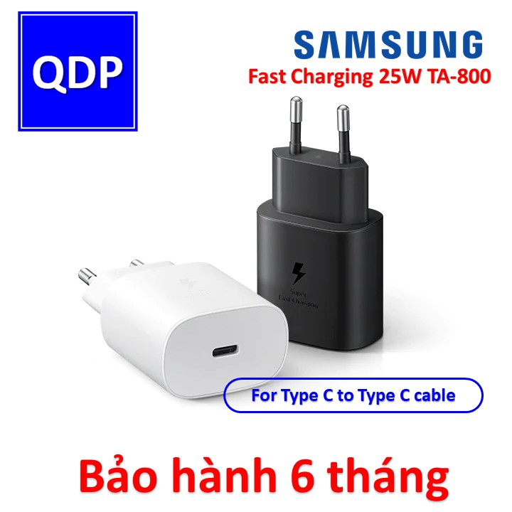 Củ sạc Super Fast Charging Samsung 25W chính hãng