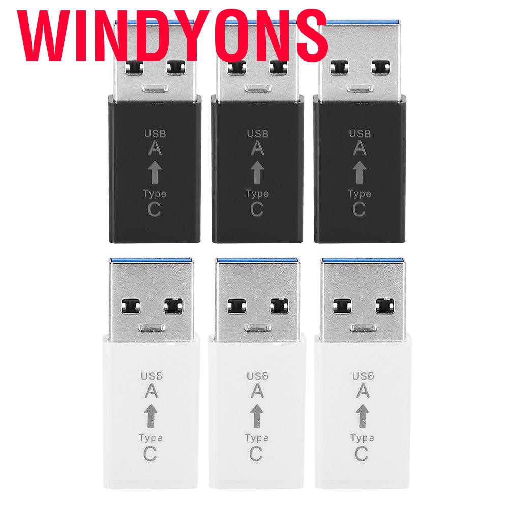 Đầu Chuyển Đổi 3 Cổng Usb 3.0 Windyons Type-c Sang Usb-a Cho Ổ Cứng Di Động | BigBuy360 - bigbuy360.vn
