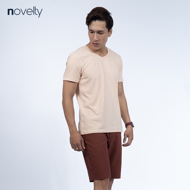 Áo thun nam Novelty cổ tim 190223