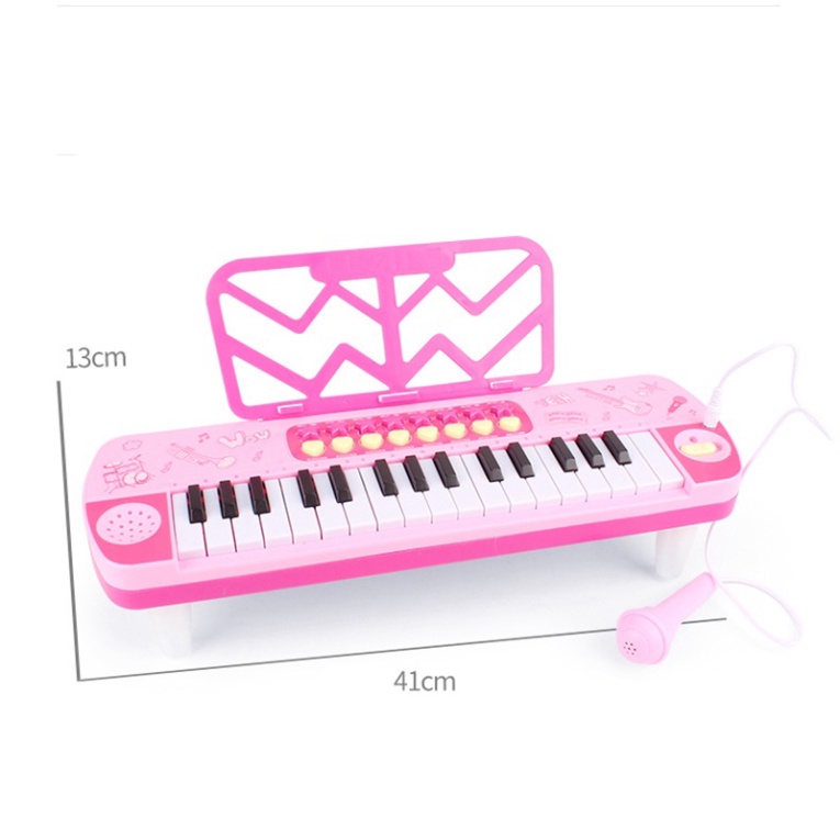 Đàn piano cho bé học đàn kèm mic, ánh sáng chế độ chuẩn âm và nhiều chế độ hấp dẫn