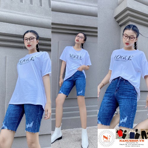 Quần jean ngố ❤FreeShip❤ nữ KAVO BLUE, Quần bò cực đẹp, co giãn 4 chiều, Mã: KB725142