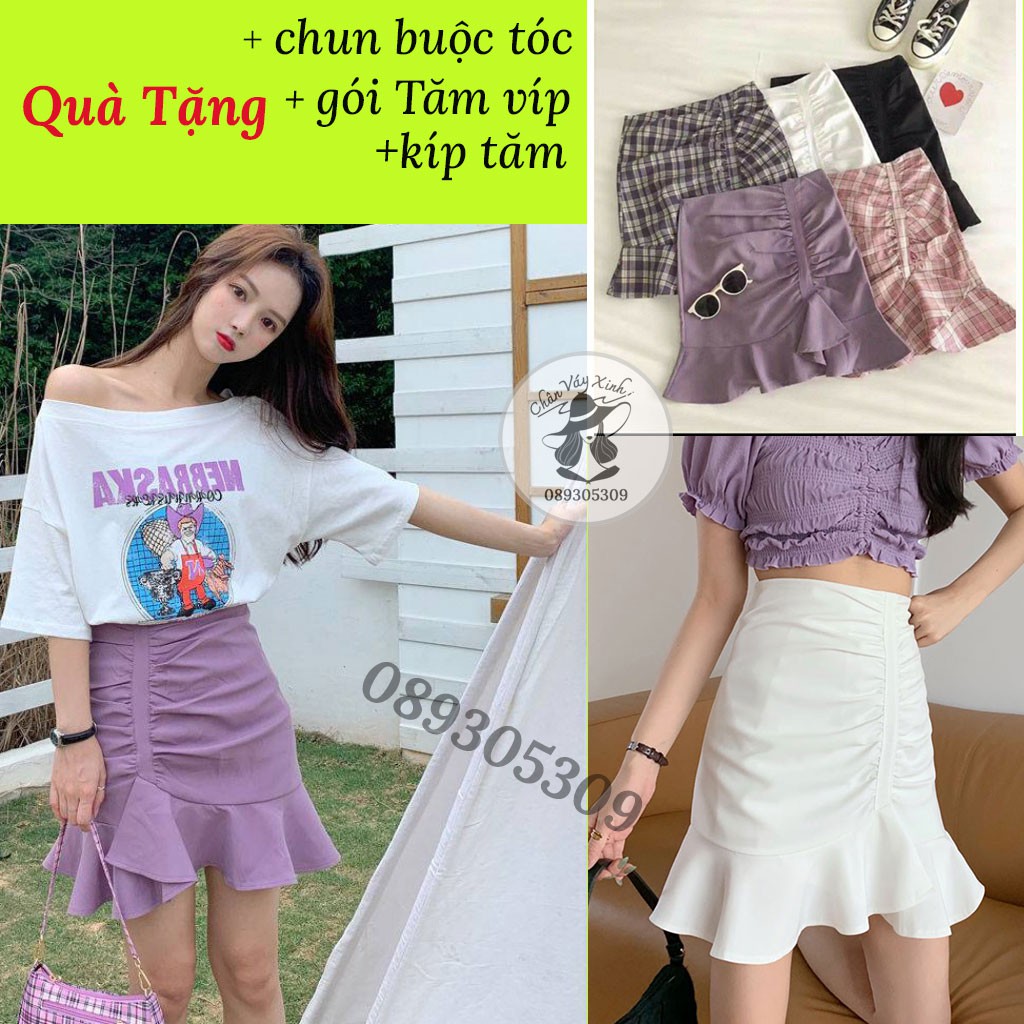 Chân Váy Nhún Nhiều Mầu Cao Cấp hot trend { Bán Sỉ }