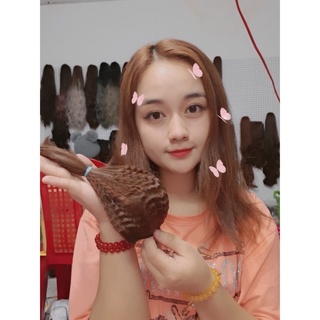 tóc giả độn phồng tóc mái ✅
