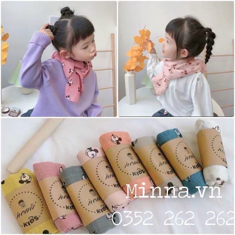 Khăn Mickey Mềm Mại Cho Bé