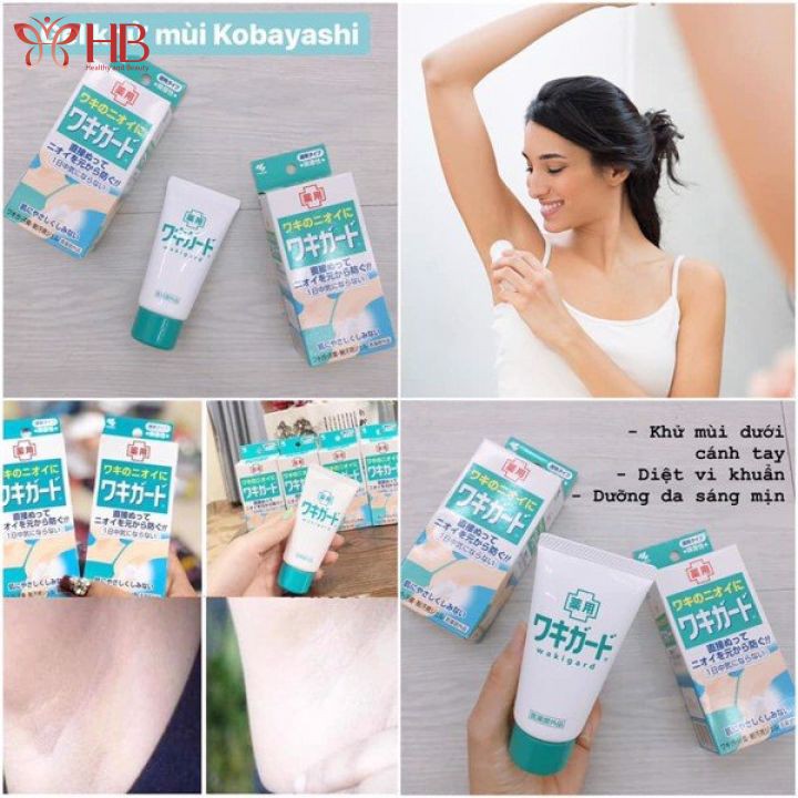 Gel bôi khử mùi HÔI NÁCH Kobayashi Nhật Bản 50g