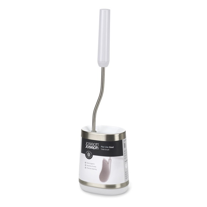 Cọ toilet silicon thông minh Joseph Joseph Flex™ Lite Steel - 004038 (thiết kế độc quyền)