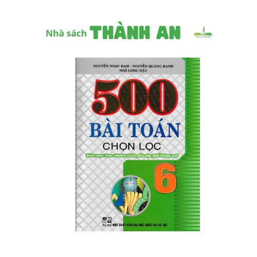 Sách - 500 bài toán chọn lọc 6