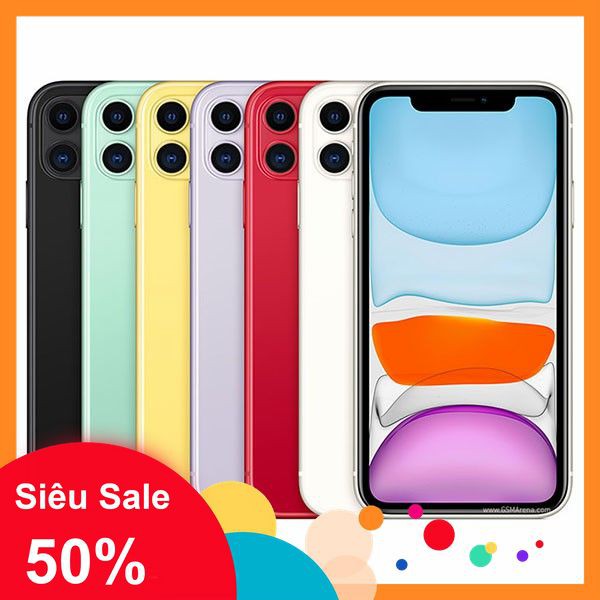 Điện Thoại Apple iPhone 11 bản 128GB - Hàng mới 100% CHƯA KÍCH HOẠT