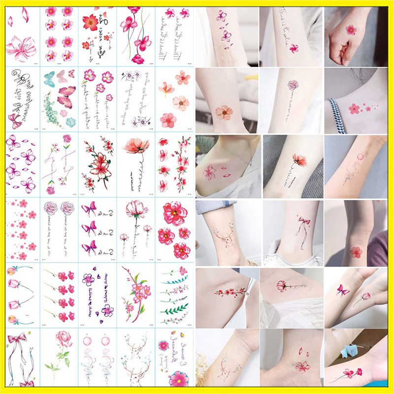 Hình xăm, tatoo - không thấm nước