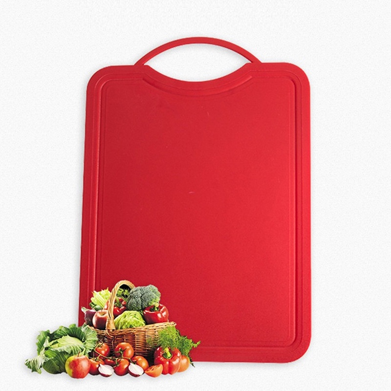Tấm thớt bằng nhựa chống trượt tiện dụng cho cắt rau củ thức ăn nhà bếp