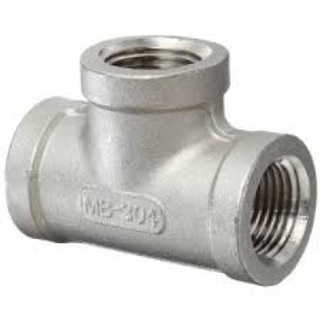 Tê ren trong ren ngoài inox 304, tê inox 3 đầu ren trong