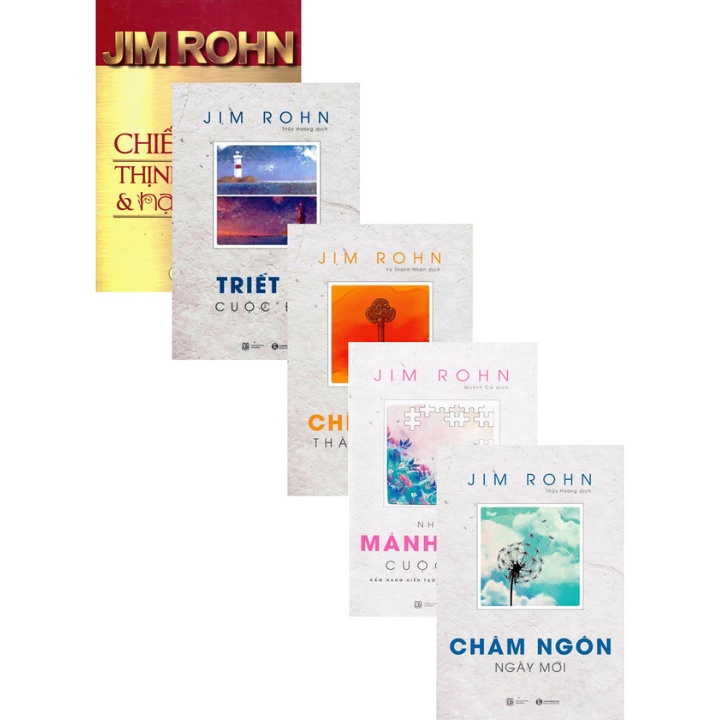 Combo 5 Cuốn: 7 Chiến Lược Thịnh Vượng+ Chìa Khóa Thành Công+ Châm Ngôn Ngày Mới+ Triết Lý Cuộc Đời + Những Mảnh Ghép CĐ