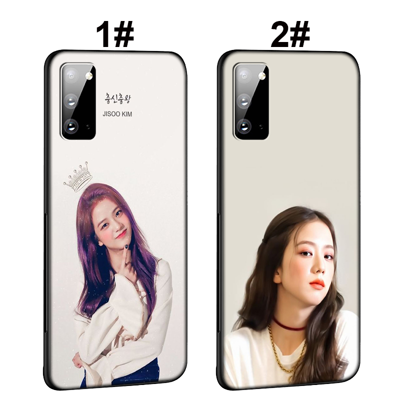 Ốp Điện Thoại Silicon Mềm Hình Jisoo K Pop Màu Hồng 14ru Cho Samsung Galaxy A6 2018 A5 A3 2017 2016