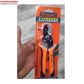 Kìm tuốt dây điện 7 inch Asaki AK-9103