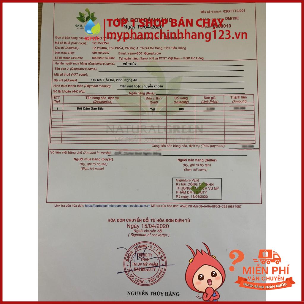 (Gía sỉ 1kg ) Cám Gạo Sữa, Bột Cám Gạo Sữa nguyên chất trắng da , se khít lỗ chân lông