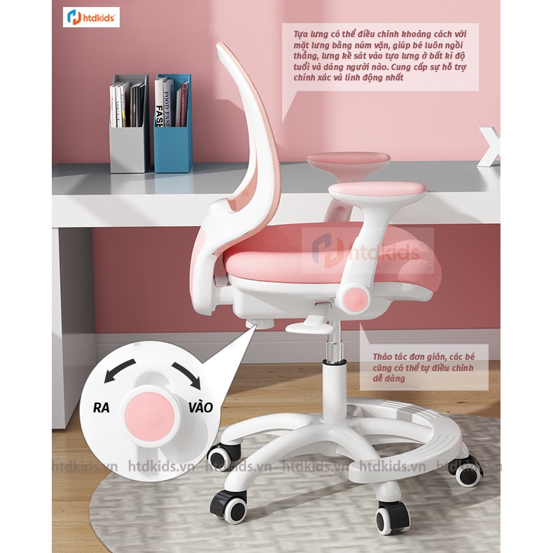 Ghế ngồi học chống gù Ergonomic bảo vệ cột sống | HTDKIDS