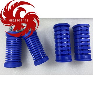 Gác chân cao su trước và sau xe máy !