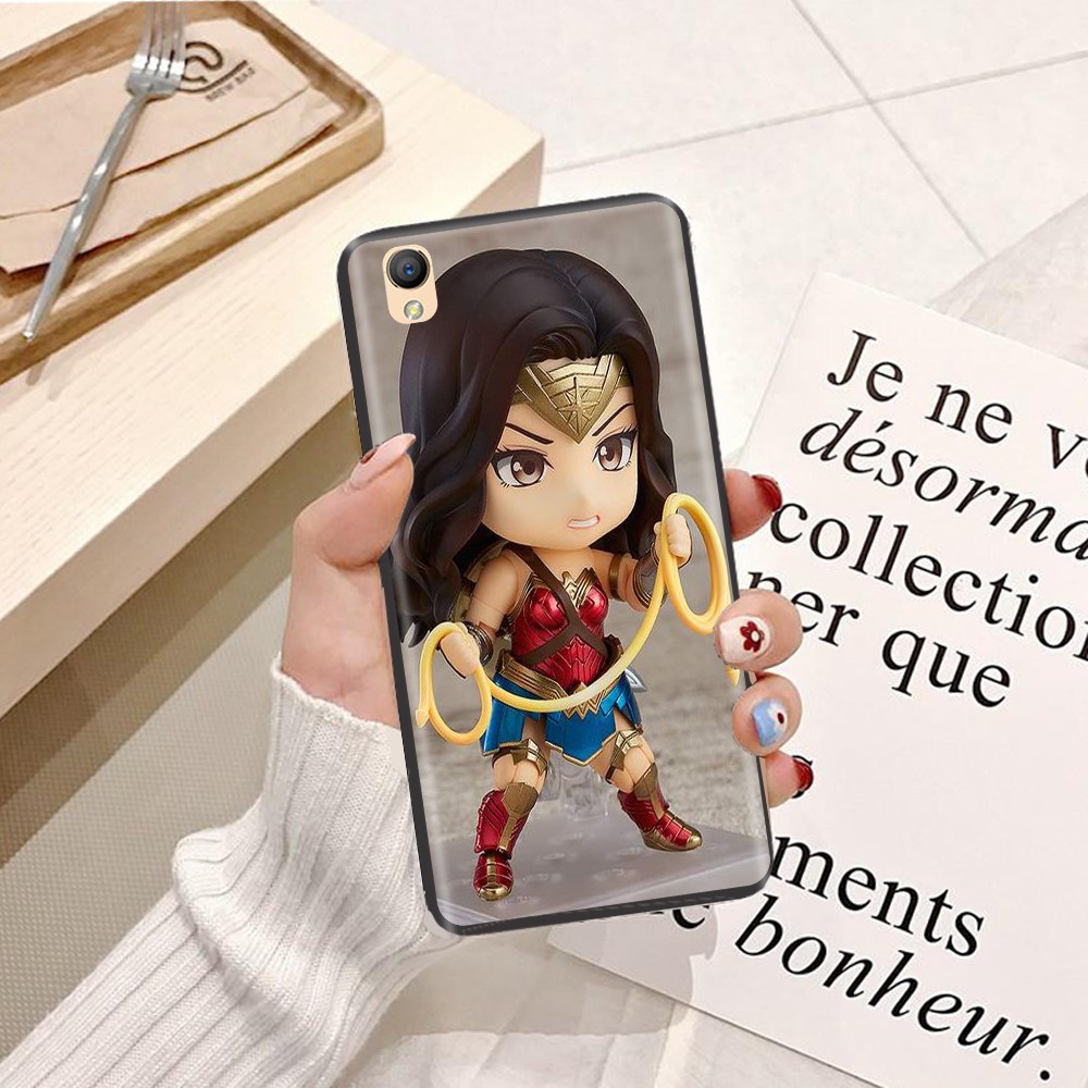 Ốp lưng Oppo R7S Viền dẻo TPU hình Cô Bé Siêu Nhân