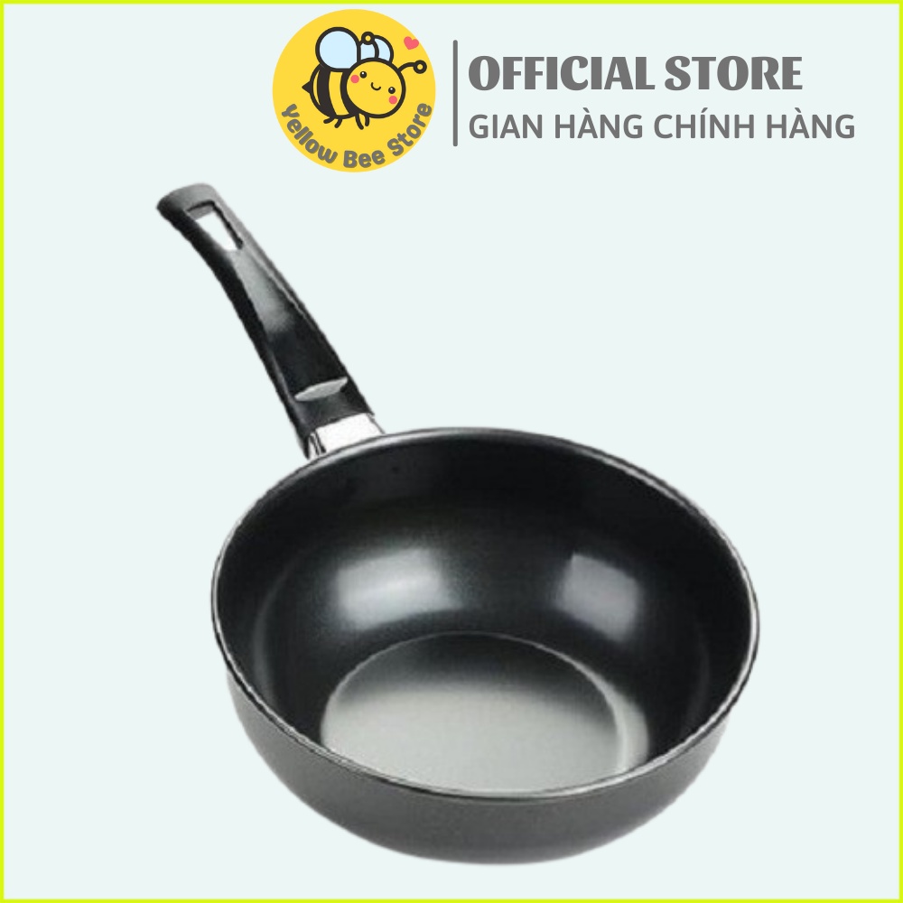 Chảo chống dính sâu lòng 18cm, chiên, xào, dán đa năng dùng được cho bếp từ