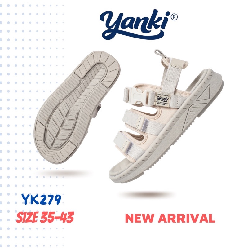 Giày Sandal Nam Nữ Quai Chéo Thể Thao Chính Hãng YANKI Streetstyle YK279