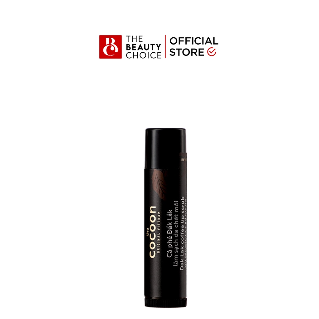 Tẩy da chết môi cà phê Đắk Lắk Cocoon - Coffee Lip Scrub (5g)