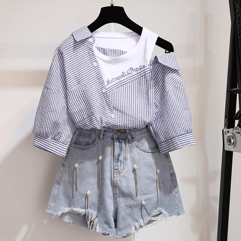 xả thanh lý lẻ size quần sooc jean Quảng Châu chất đẹp