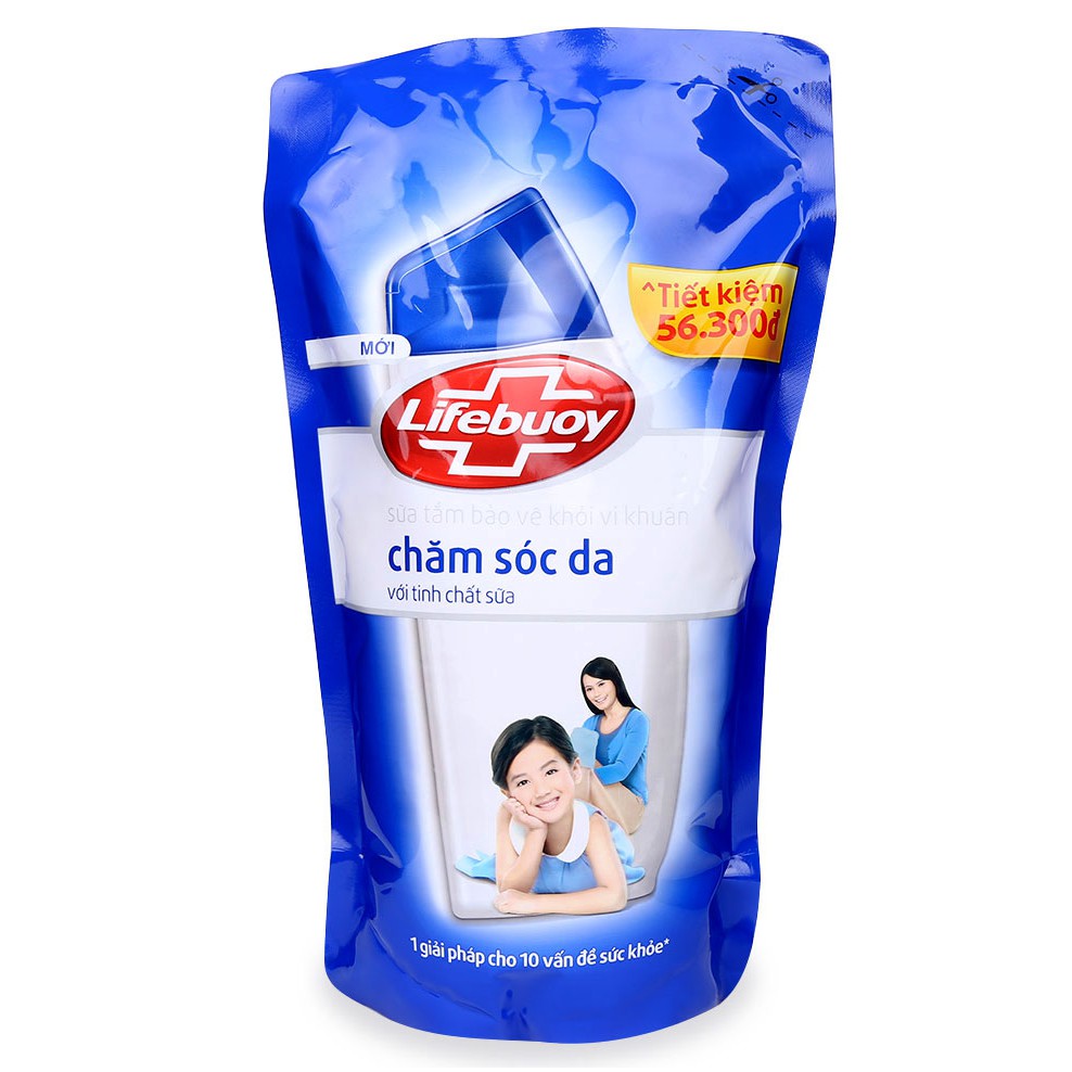 Sữa tắm kháng khuẩn Lifebuoy chai 850g tặng