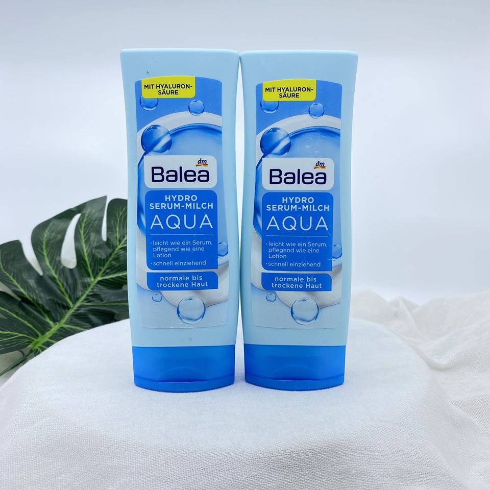 Dưỡng thể Balea Aqua Serum - Cấp nước, dưỡng ẩm cho da hàng nội địa Đức