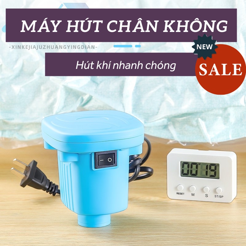 Bơm Điện Bơm Hút Chân Không Quần Áo Bơm Mini Dùng Cho Túi Hút Chân Không Quần Áo Tiện Dụng titan.st
