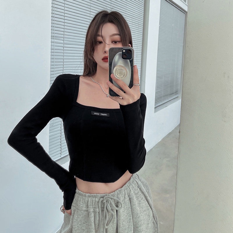 Áo thun COZOKC dài tay đơn giản thời trang