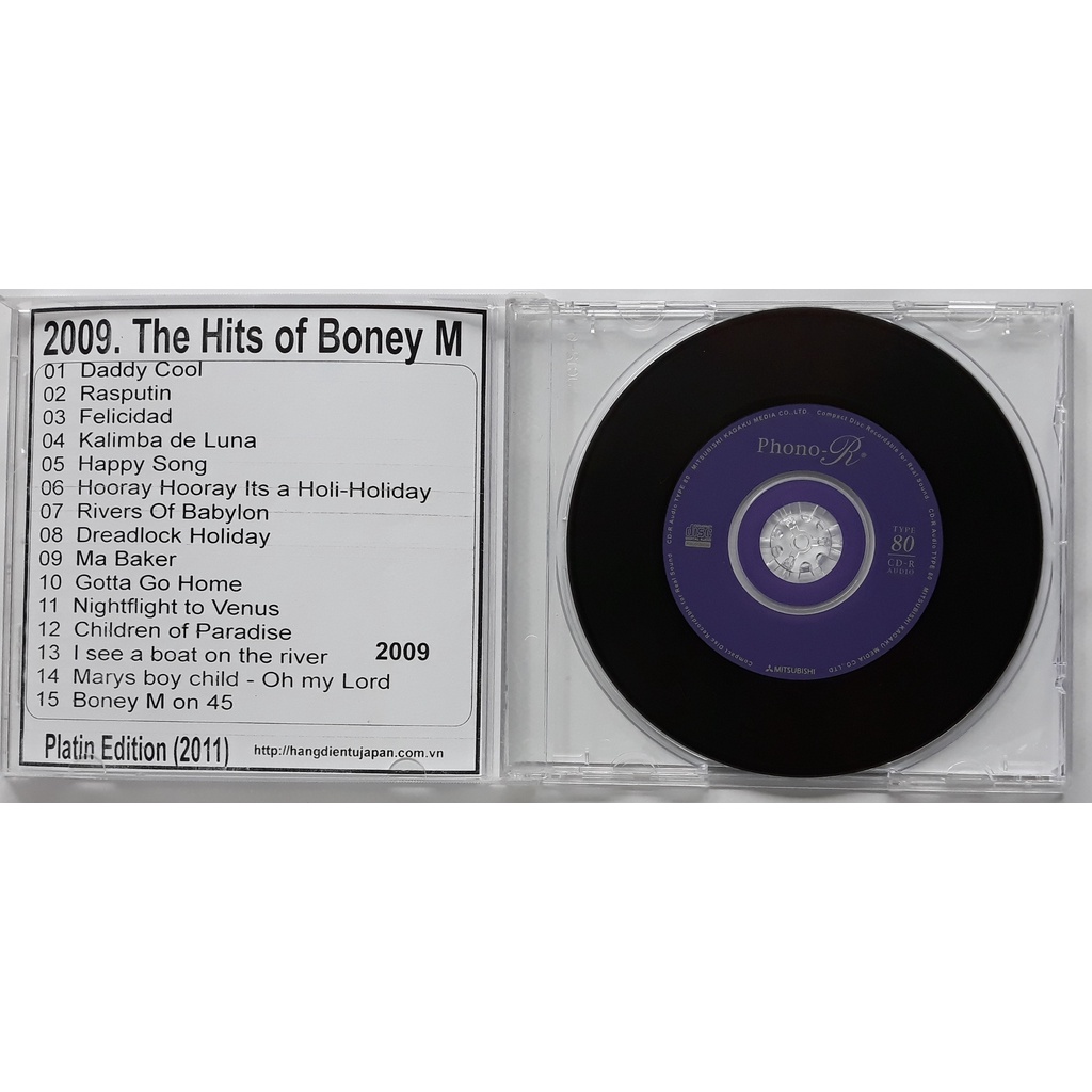 Bộ 6 CD Boney M ( 231 - 2010 )