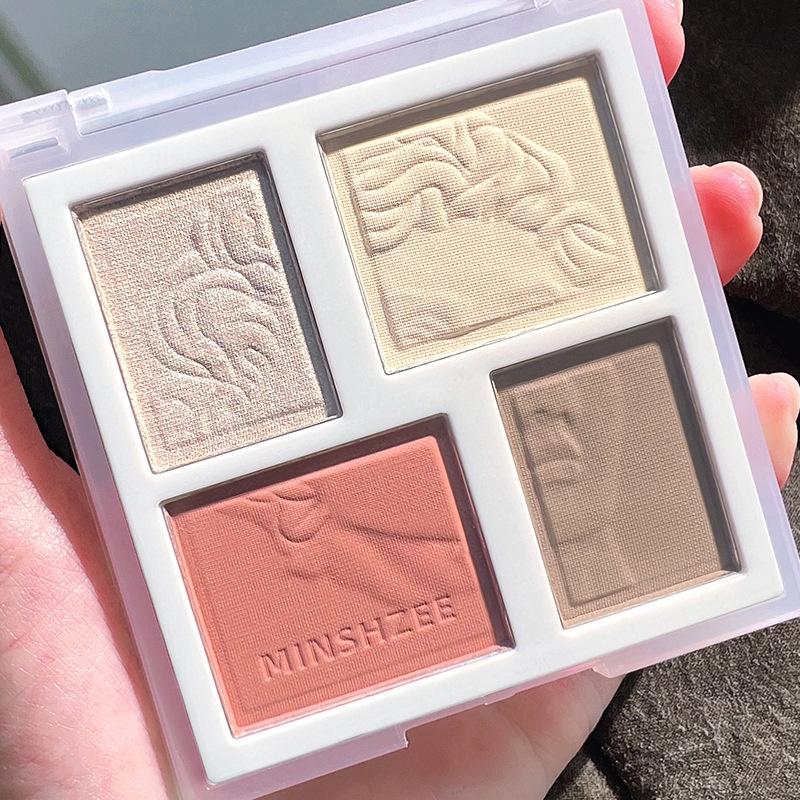 Phấn Bắt Sáng Minshzee Tông Lì Làm Sáng Da mỹ phẩm nội địa trung